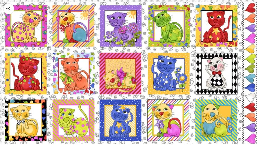 Loralie Cat Happy Panel