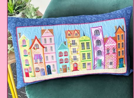 5/30/26 ~ Downtown Throw Cushion CLASS