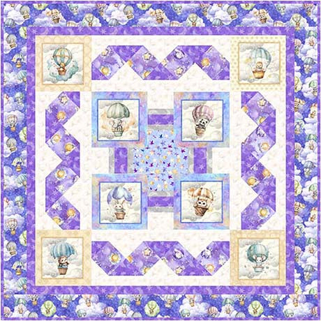 Moving Along Quilt ft. Oh the Places Collection KIT