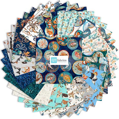 Layer Cake - Deep Sea Dazzle - 42pc