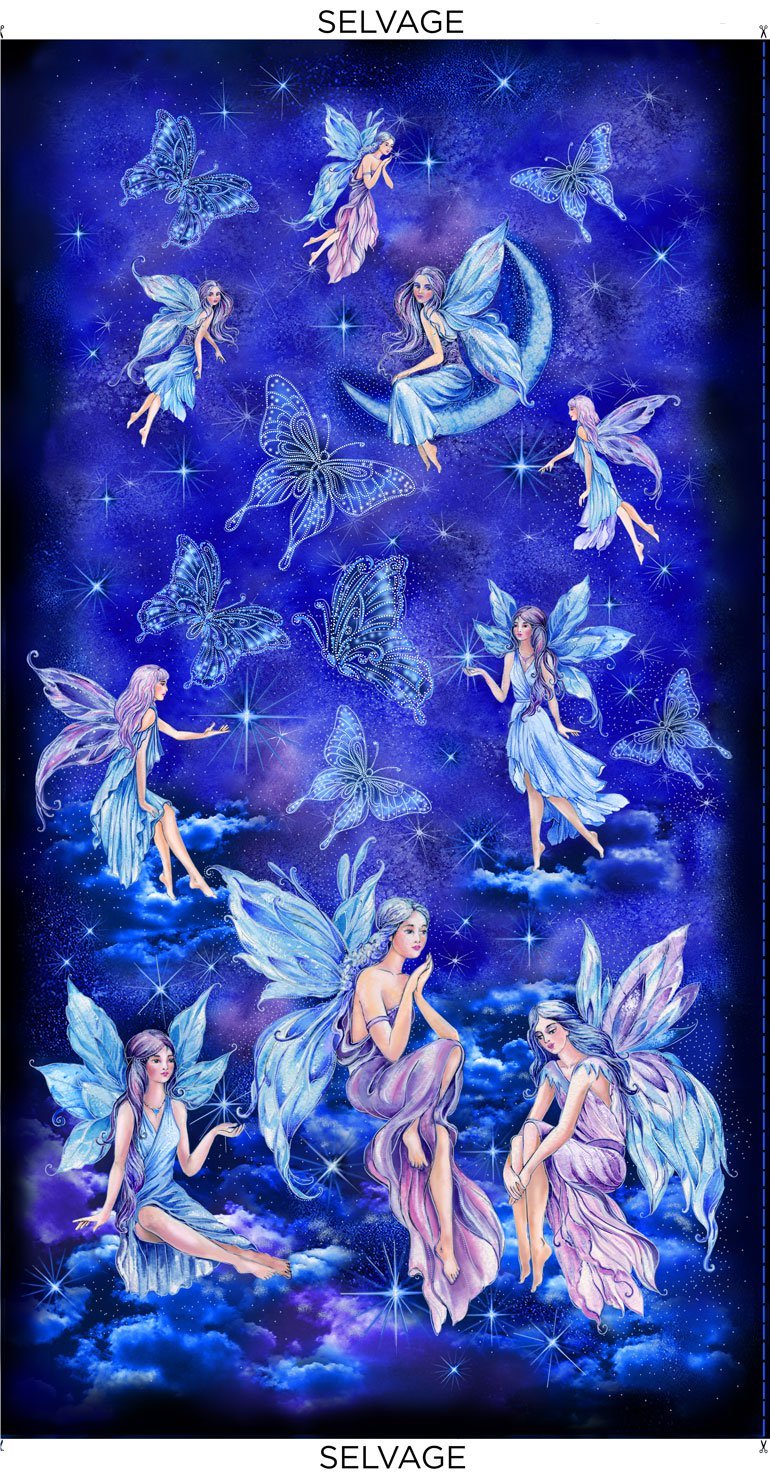 Fairy Soiree Blue Fairy Panel