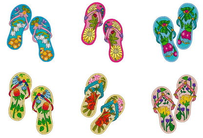 Purely Gates Mylar Flip Flops 2