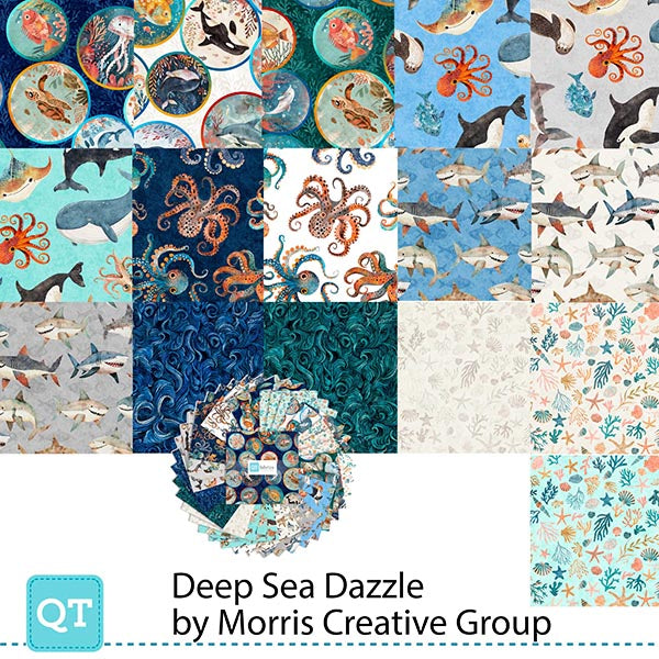 Layer Cake - Deep Sea Dazzle - 42pc